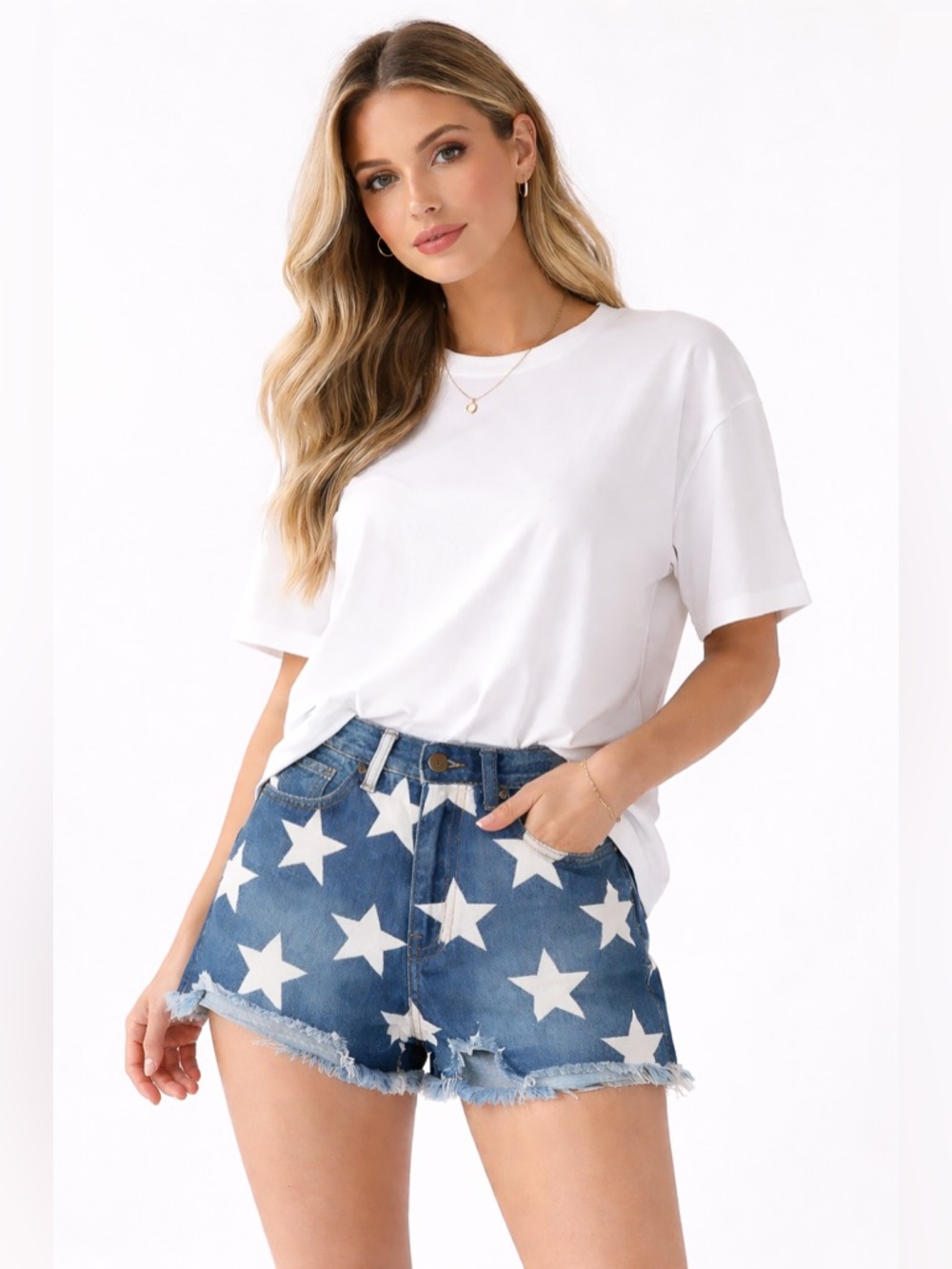 ❤️YMI STAR SHORTS ( sz 6 )